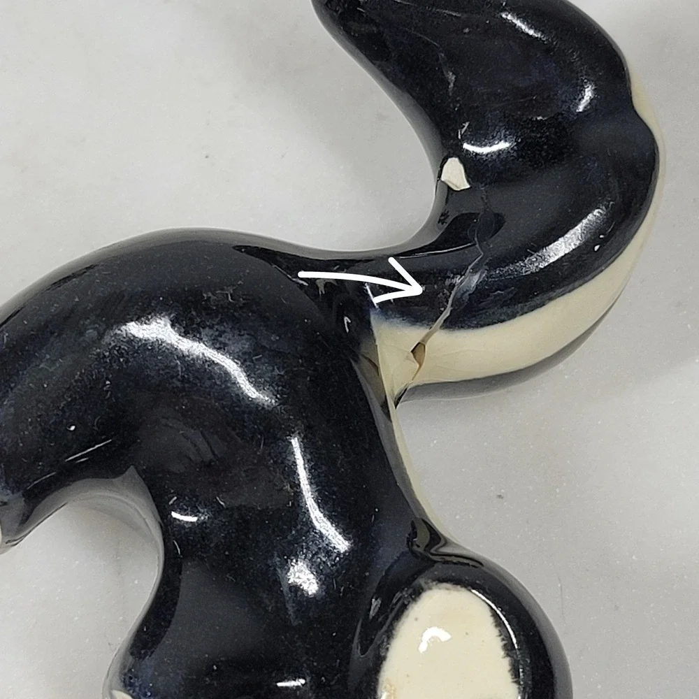Rare Betty Harrington Skunks Ceramic Arts Wisconsin 3